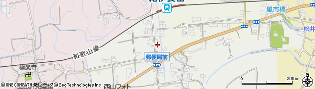 和歌山県紀の川市嶋7周辺の地図