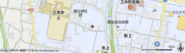 香川県木田郡三木町氷上171周辺の地図