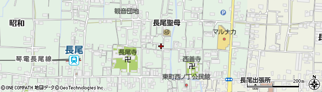 中寺集会所周辺の地図