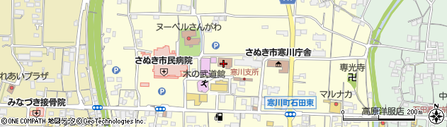 さぬき市商工会　寒川支所周辺の地図