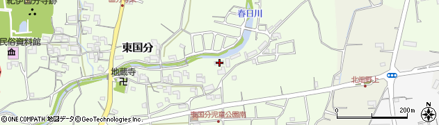 和歌山県紀の川市東国分346周辺の地図
