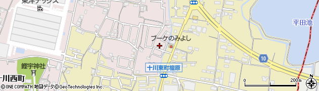 香川県高松市十川西町712周辺の地図