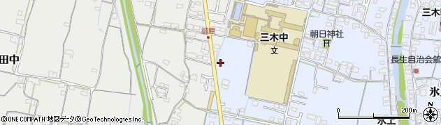 香川県木田郡三木町氷上84周辺の地図