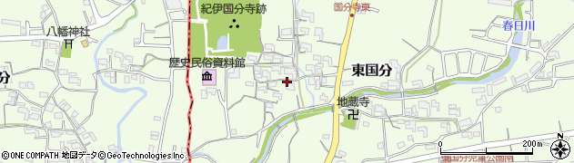 和歌山県紀の川市東国分603周辺の地図