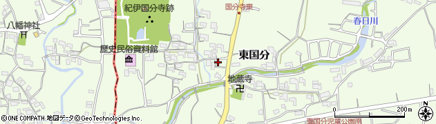 和歌山県紀の川市東国分545周辺の地図