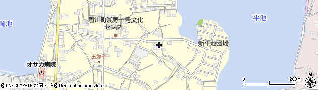 香川県高松市香川町浅野366周辺の地図
