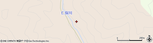 仁保川周辺の地図