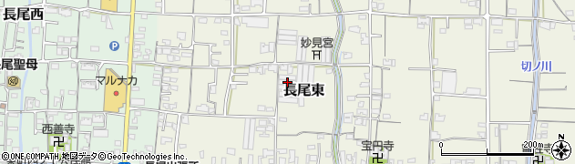 香川県さぬき市長尾東801周辺の地図