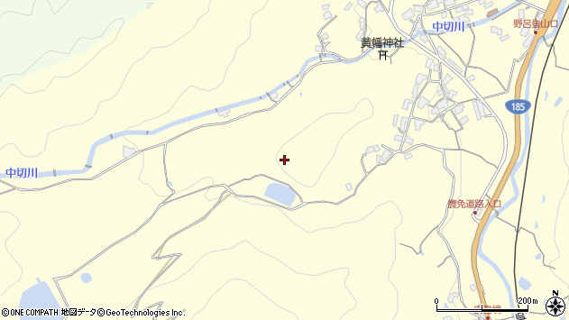 〒737-2504 広島県呉市安浦町中切（その他）の地図