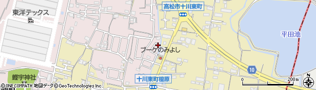 香川県高松市十川西町711周辺の地図