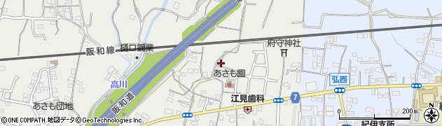 和歌山県和歌山市府中1117周辺の地図