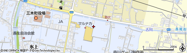 香川県木田郡三木町氷上481周辺の地図