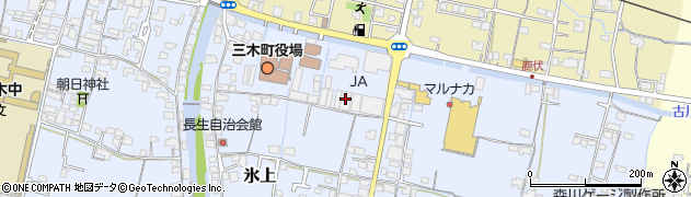 香川県農業協同組合　三木とれとれ市周辺の地図