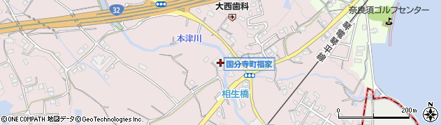香川県高松市国分寺町福家414周辺の地図