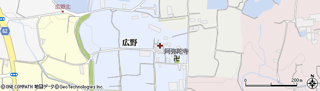 和歌山県紀の川市広野55周辺の地図