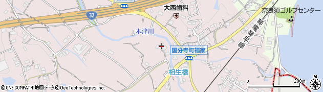 香川県高松市国分寺町福家398周辺の地図
