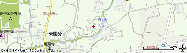 和歌山県紀の川市東国分353-23周辺の地図