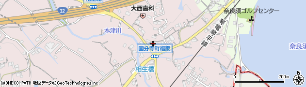 香川県高松市国分寺町福家208周辺の地図