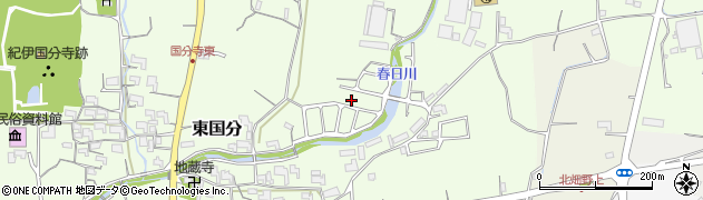 和歌山県紀の川市東国分353周辺の地図