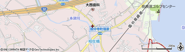 香川県高松市国分寺町福家420周辺の地図