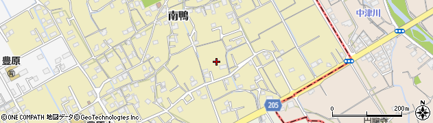 香川県仲多度郡多度津町南鴨77周辺の地図