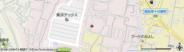 香川県高松市十川西町816周辺の地図