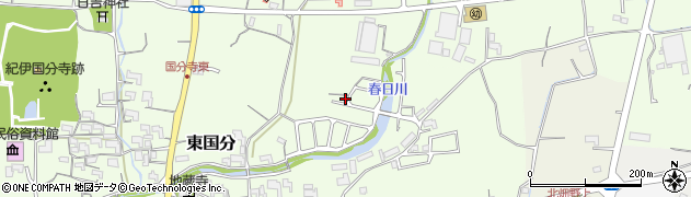 和歌山県紀の川市東国分353-81周辺の地図