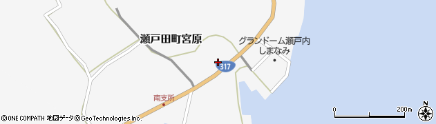広島県尾道市瀬戸田町宮原861周辺の地図