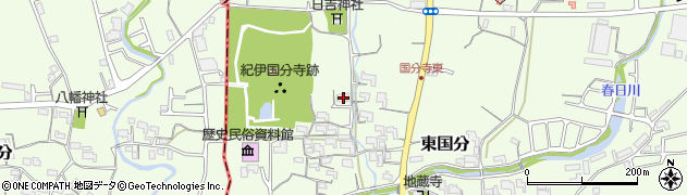 和歌山県紀の川市東国分564周辺の地図