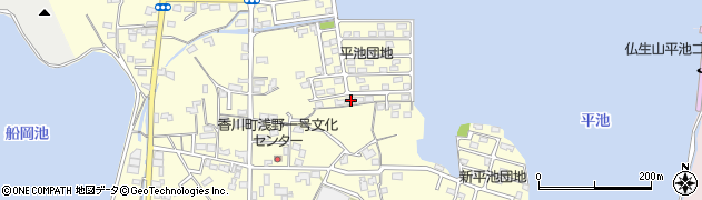 香川県高松市香川町浅野345周辺の地図