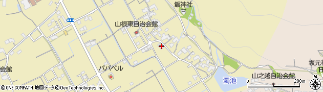 香川県丸亀市飯野町東二124周辺の地図