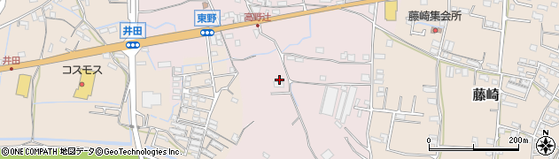 和歌山県紀の川市東野34周辺の地図