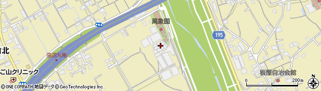 四国塗装工業株式会社周辺の地図