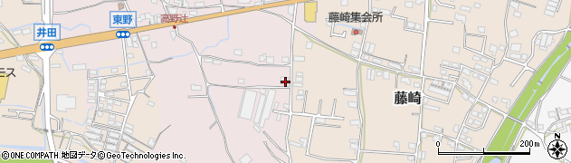 和歌山県紀の川市東野153周辺の地図