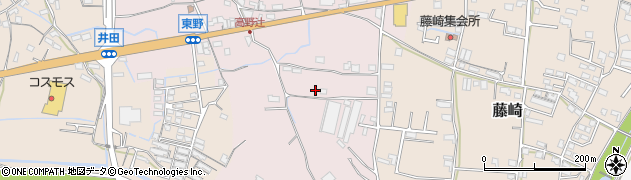 和歌山県紀の川市東野121周辺の地図