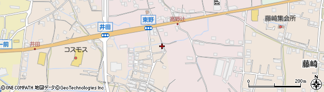 和歌山県紀の川市東野4周辺の地図