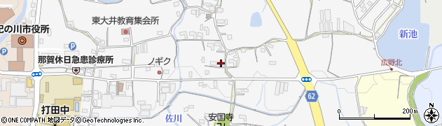 和歌山県紀の川市東大井215周辺の地図