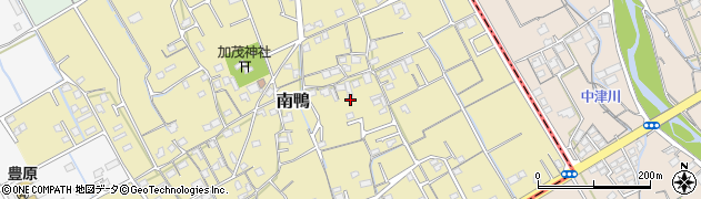 香川県仲多度郡多度津町南鴨周辺の地図