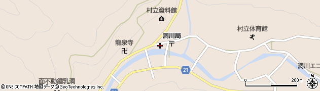 山上ケ岳歴史博物館周辺の地図