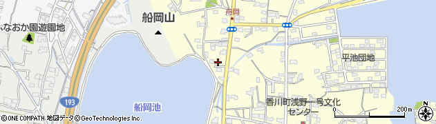 香川県高松市香川町浅野197周辺の地図