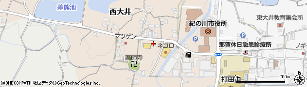 有限会社スーパーネゴロ　打田店周辺の地図