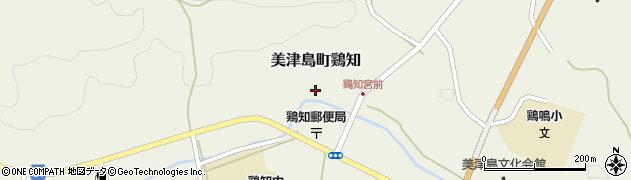 長崎県対馬市美津島町鷄知周辺の地図