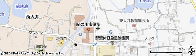 和歌山県紀の川市東大井378周辺の地図