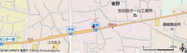 和歌山県紀の川市東野74周辺の地図