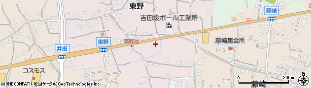 和歌山県紀の川市東野114周辺の地図