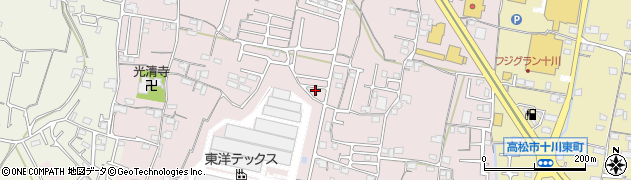 香川県高松市十川西町824周辺の地図