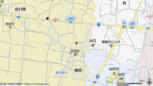 〒649-6318 和歌山県和歌山市藤田の地図