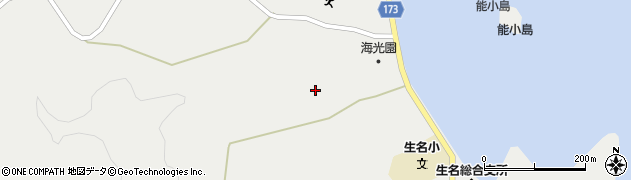 愛媛県上島町（越智郡）生名（中後）周辺の地図