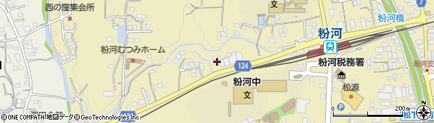 粉河寺線周辺の地図
