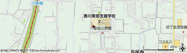 香川県さぬき市長尾西473周辺の地図